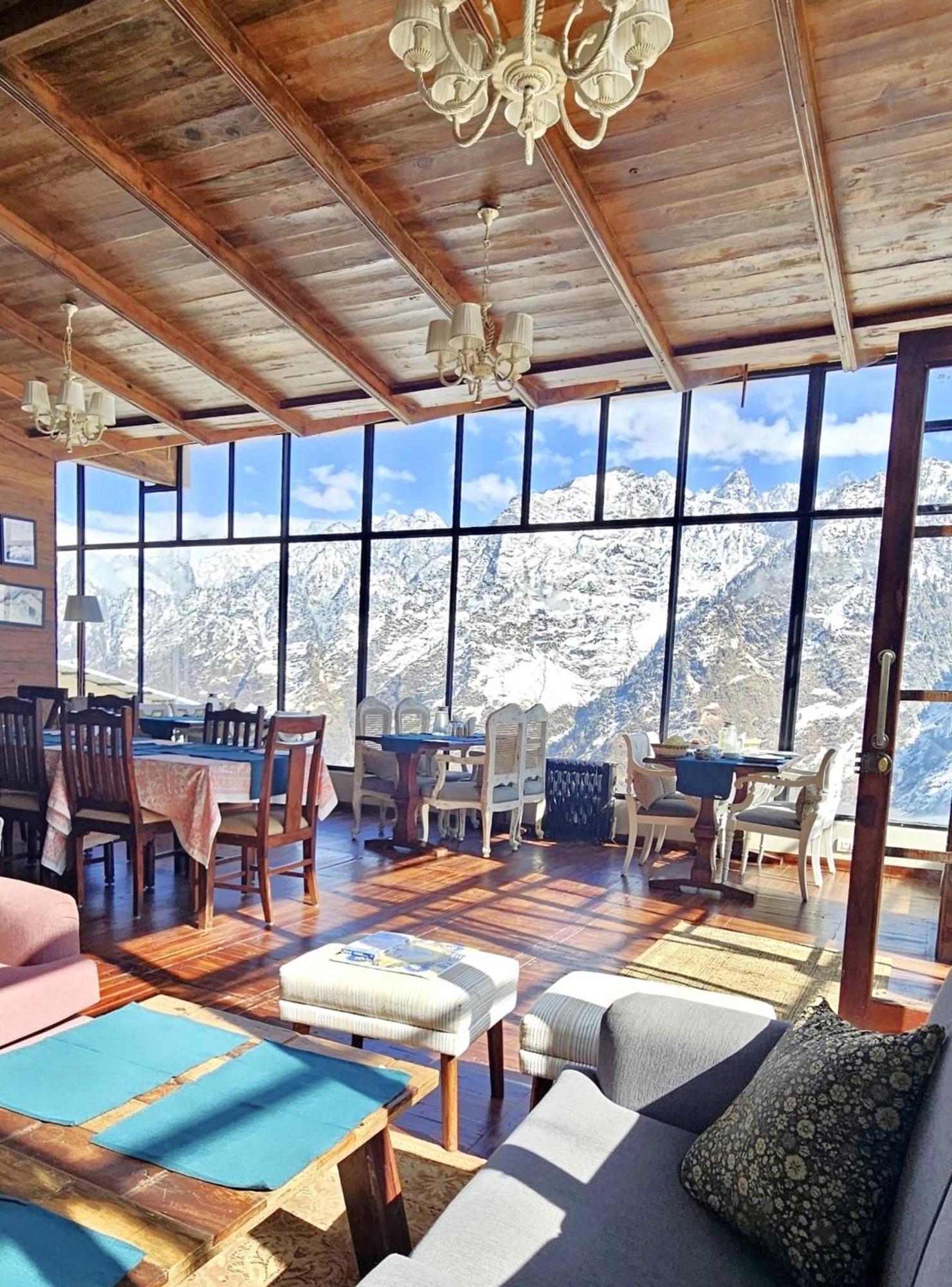 Faraway Cottages, Auli Joshīmath Zewnętrze zdjęcie